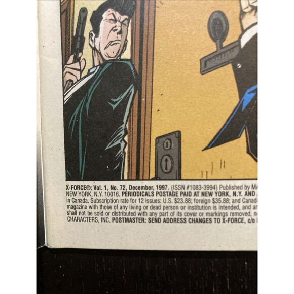 X-Force: Set of No. 66, 68, 69, & 72 Marvel Comics (1997) - Picture 14 of 14